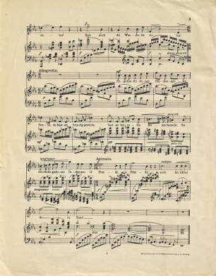 Vier Lieder für eine Singstimme mit Pianoforte : op. 18, 1. Du liebe Erde