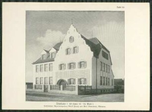 Schulhaus I-III. (Tafel 93-94), Blatt I