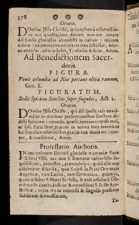 578-578, Protestatio Authoris