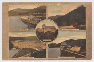 Die Edertalsperre in Waldeck