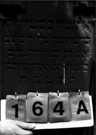 Grabstein 164 (Detailaufnahme)