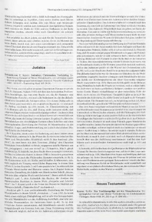 342-344 [Rezension] Kearns, Rollin, Das Traditionsgefüge um den Menschensohn