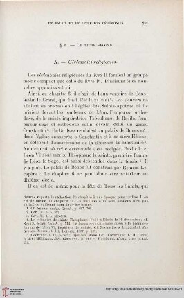 Cérémonies religieuses