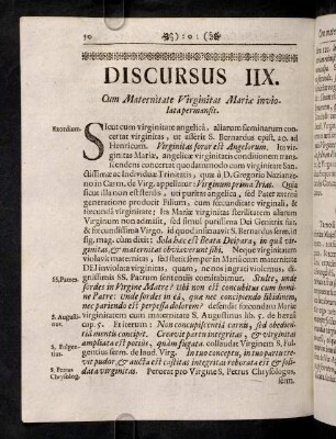 50-57, Discursus IIX