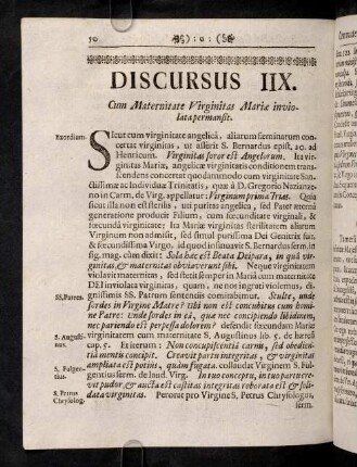 50-57, Discursus IIX