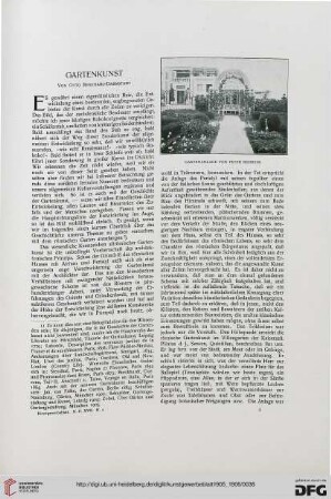 Gartenkunst
