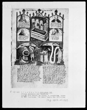 Biblia Pauperum aus Salzburg — ---, Folio 20recto