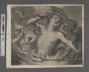[Hölle mit den Verdammten und Teufeln]