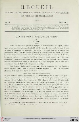 2: L' ambre jaune chez les assyriens