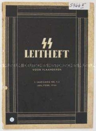 Bildungsheft für SS-Angehörige in flämischer Sprache