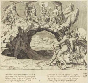 Der fleißige Arbeiter strebt die Gerechtigkeit Gottes an, Blatt 3 aus der Folge "Der Lohn von Arbeit und Fleiß"