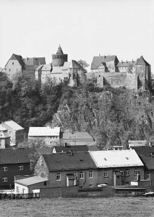Leisnig. Schloss Mildenstein. Ansicht von NO