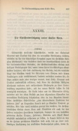 527-543 Die Christenverfolgung unter Kaiser Nero : Schluß