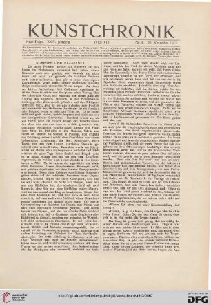 Kubisten und Nazarener