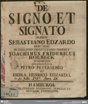 De signo et signato