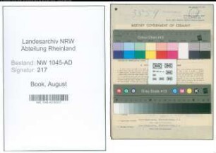Entnazifizierung August Book , geb. 25.03.1907 (Beamter)