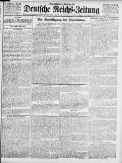 Deutsche Reichs-Zeitung. 1871-1934