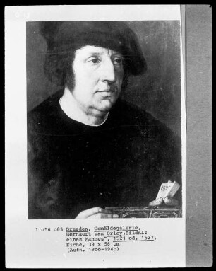 Bildnis eines Mannes mit schwarzer Mütze