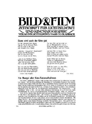 Dann wird auch der Kino gut