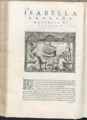Isabella Gonzaga, Marchesa Di Pescara.