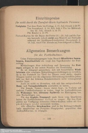 Eintrittspreise