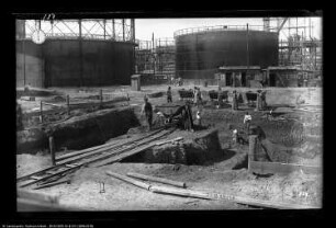 Bau Me 149 Kühlwerk, Me 505, 533 Gasbehälter
