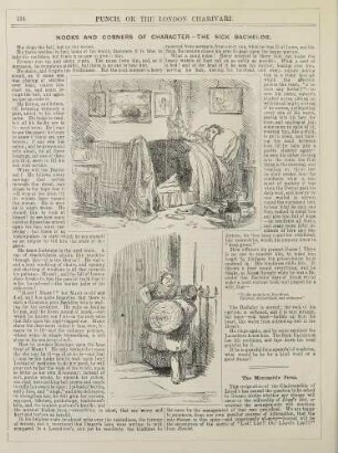 Nooks and corners of character. - The sick bachelor