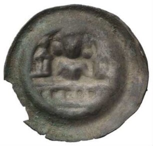 Fundmünze, Brakteat, 1266 - 1305