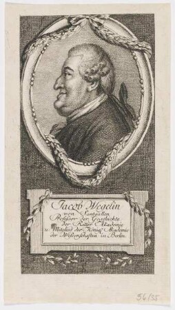 Bildnis des Jacob Wegelin