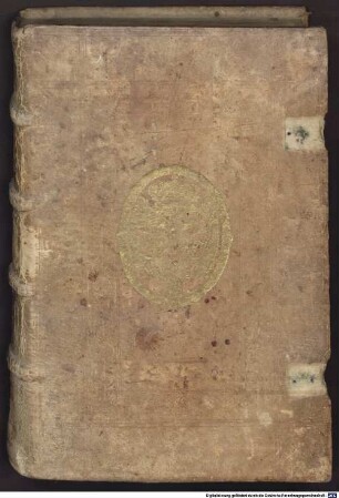 Commentaria in octo libros Physicorum Aristotelis : Mit Widmungsbrief an Gratianus Fulginas und Gedichten an den Leser von Antoninus Aegidius Canisius