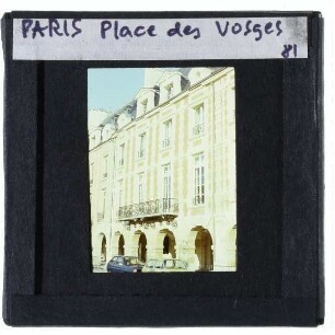Paris, Place des Vosges