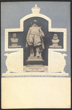 Johann Sigismund, 1608 - 1619 : Denkmal in der Sieges-Allee zu Berlin