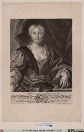Bildnis Anna Catharina Sichart (von Sichartshofen), geb. Engelland