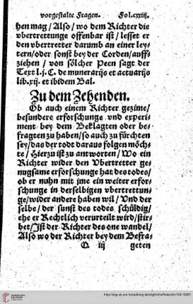 Zu dem Zehenden.