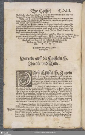 Die Episteln S. Jacobi und S. Judas