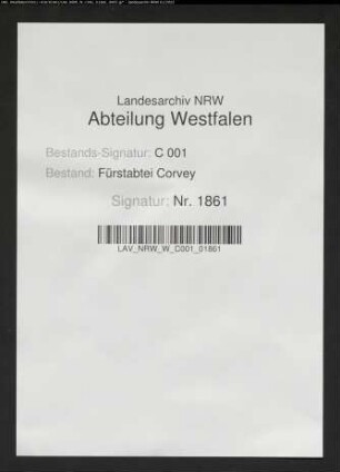 Verkauf der Lehngüter zu Lügde Konsens der geistlichen Oberen