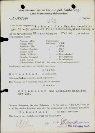 Schneider, Max