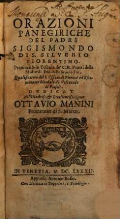 Orazioni panegirice