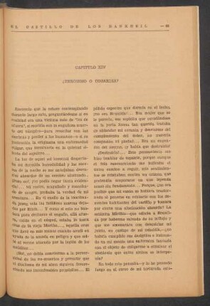 Capítulo XIV - ¿Heroísmo o cobardía?
