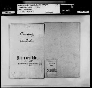Oberndorf/Neckar: Pfarrberichte und Pfarrbeschreibungen