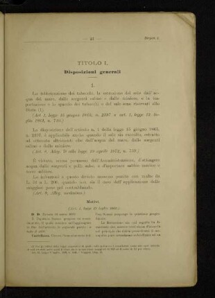 Titolo I. Disposizioni generali