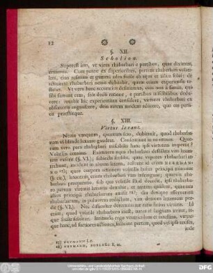 §. XII. Scholion.