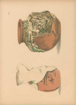 BHC. Zwei Thongefässe