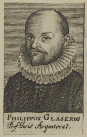 Bildnis des Philippus Glaserus