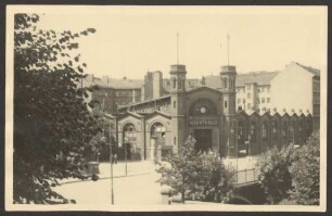 Ansichtskarte Markthalle, Waldemarstraße 12-18