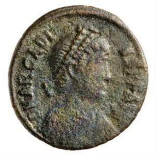 Münze, Aes 3, 395 - 401 n. Chr.