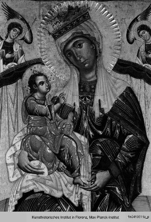 Madonna mit Kind und Engeln