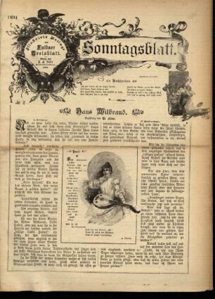 Ausgabe vom Sonntag, den 14. Januar 1894.