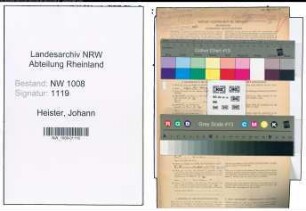 Entnazifizierung Johann Heister , geb. 06.05.1891 (Landwirt)