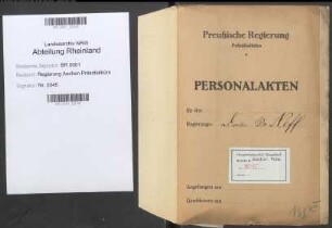 Neff, Heinrich, Regierungsdirektor Bd. 6